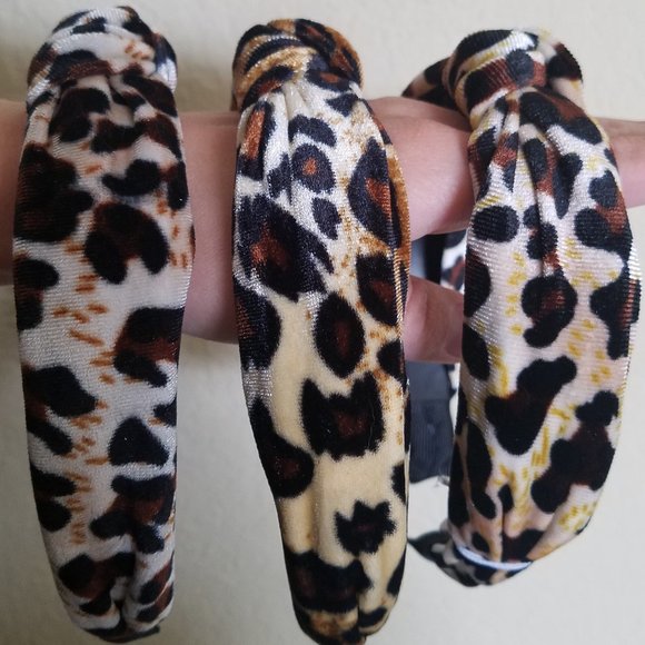 Cheetah Headbands - Picture 2 of 3